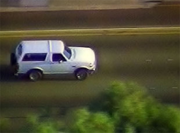OJ's White Bronco picture